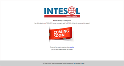 Desktop Screenshot of intesolturkey.com